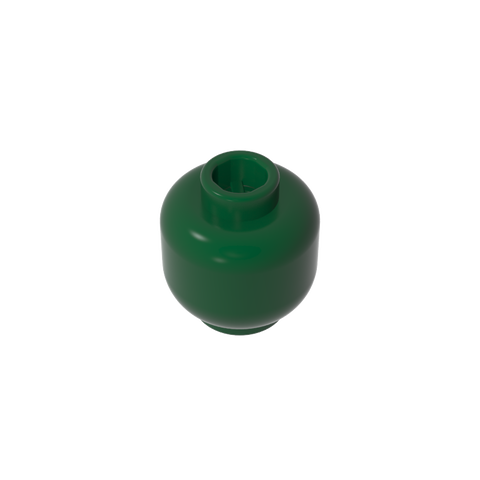 Gobricks,Minifig Head Plain [Blocked Open Stud],3626b,28621,3626,30011,88475,3626a,3626c,gds1417