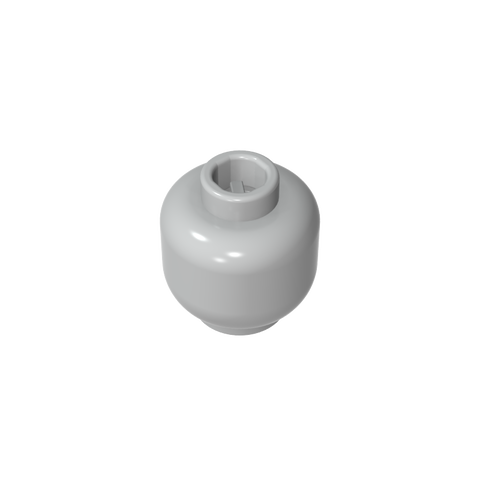 Gobricks,Minifig Head Plain [Blocked Open Stud],3626b,28621,3626,30011,88475,3626a,3626c,gds1417