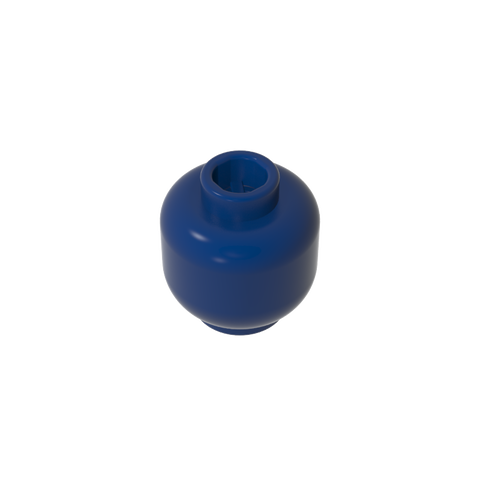 Gobricks,Minifig Head Plain [Blocked Open Stud],3626b,28621,3626,30011,88475,3626a,3626c,gds1417