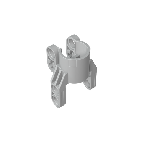 Gobricks,Technic Axle and Pin Connector Block 4 x 3 x 2 1/2 [Linear Actuator Holder],61904
