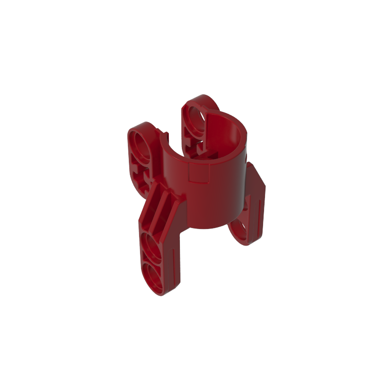 Gobricks,Technic Axle and Pin Connector Block 4 x 3 x 2 1/2 [Linear Actuator Holder],61904