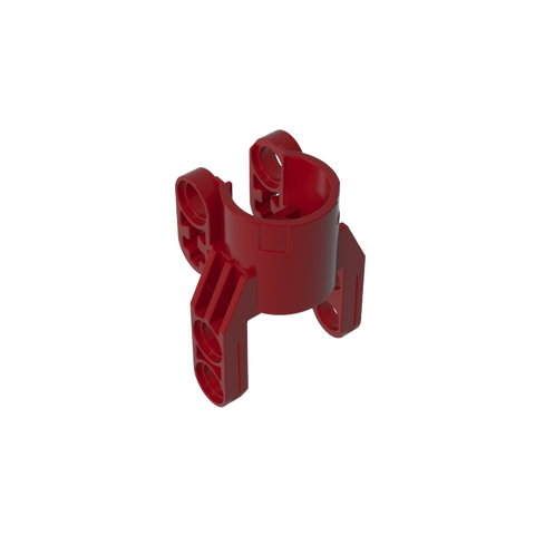 Gobricks,Technic Axle and Pin Connector Block 4 x 3 x 2 1/2 [Linear Actuator Holder],61904