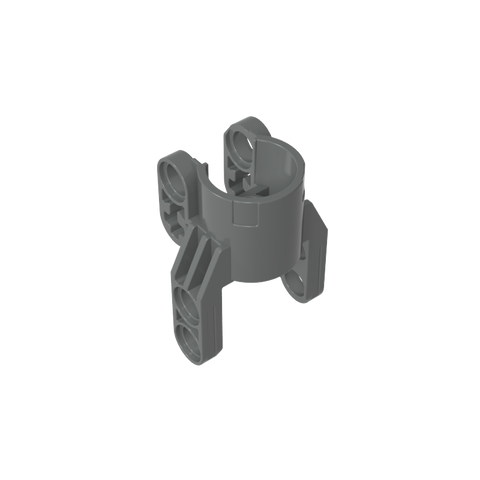 Gobricks,Technic Axle and Pin Connector Block 4 x 3 x 2 1/2 [Linear Actuator Holder],61904