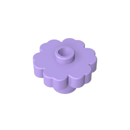 Plant, Flower 2 x 2 - Round [Open Stud],4728