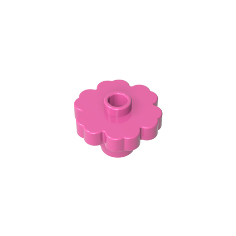 Gobricks,Plant, Flower 2 x 2 - Round [Open Stud],4728,30657,98262