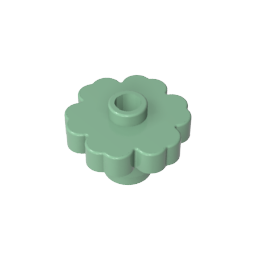 Plant, Flower 2 x 2 - Round [Open Stud],4728