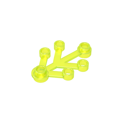 Gobricks,Plant, Leaves 4 x 3, 2423