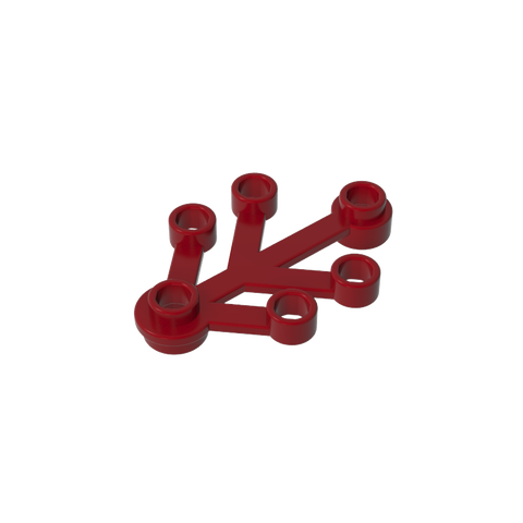 Gobricks,Plant, Leaves 4 x 3, 2423