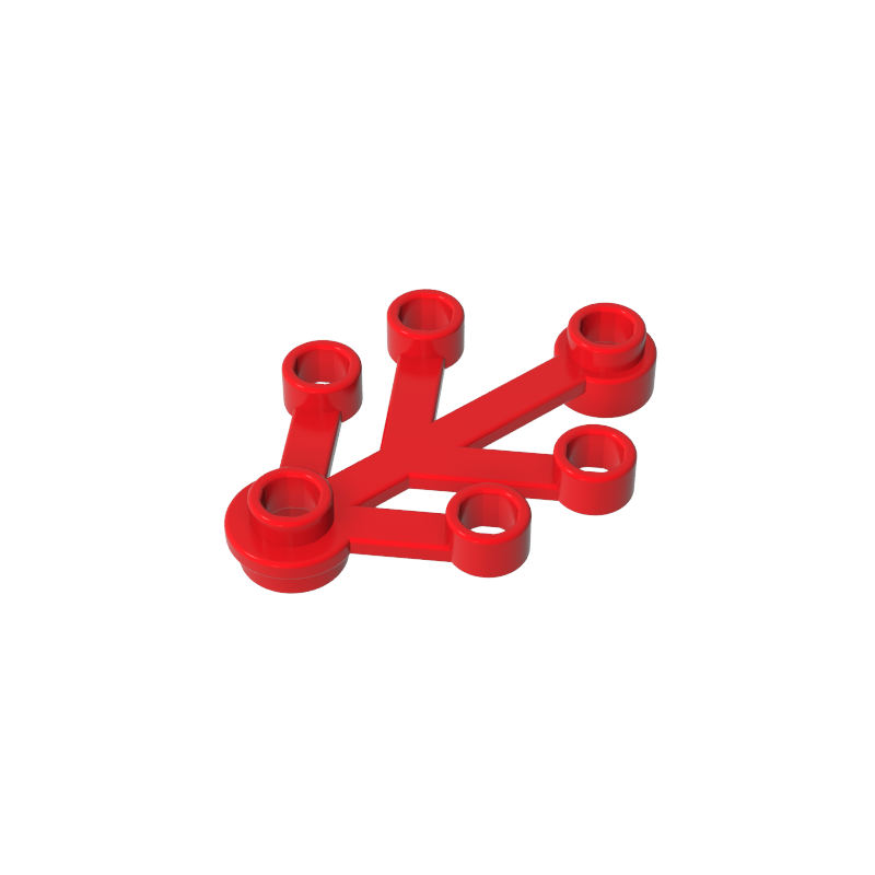 Gobricks,Plant, Leaves 4 x 3,2423