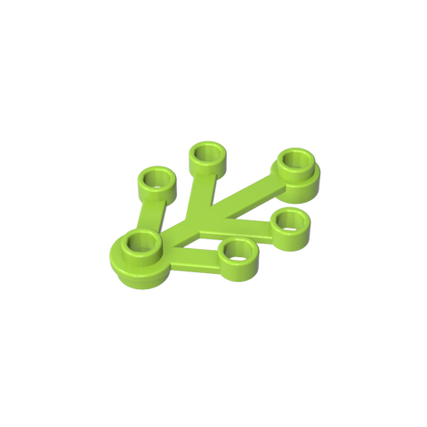 Gobricks,Plant, Leaves 4 x 3, 2423