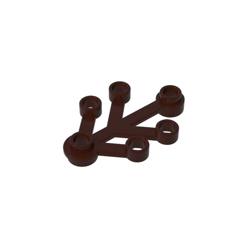 Gobricks,Plant, Leaves 4 x 3, 2423