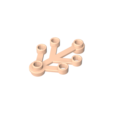 Gobricks,Plant, Leaves 4 x 3, 2423