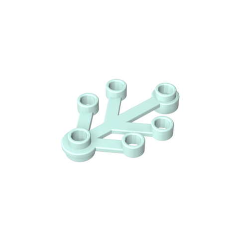 Gobricks,Plant, Leaves 4 x 3, 2423