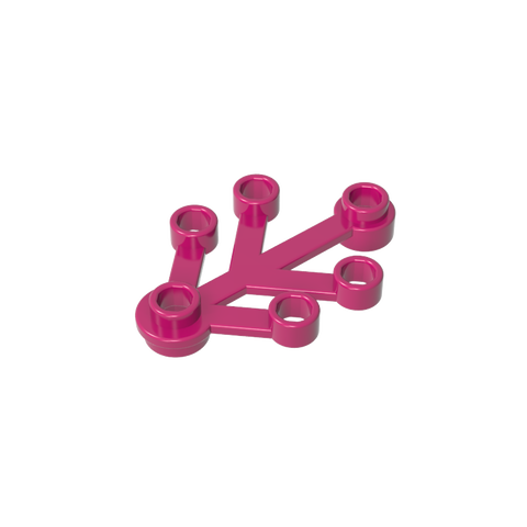 Gobricks,Plant, Leaves 4 x 3, 2423