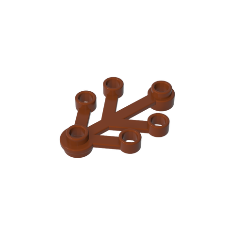 Gobricks,Plant, Leaves 4 x 3, 2423