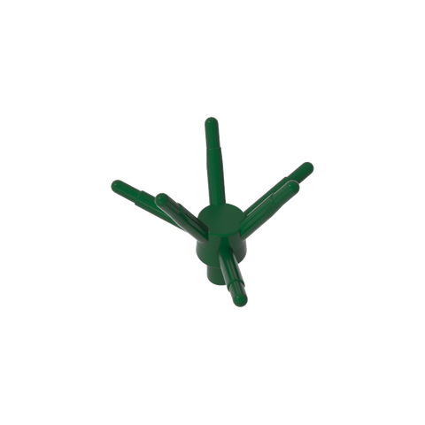 Gobricks,Plant, Flower Stem with Bar and 6 Stems,19119
