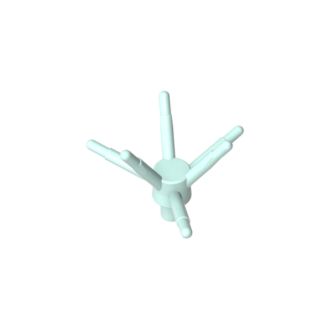 Gobricks,Plant, Flower Stem with Bar and 6 Stems,19119