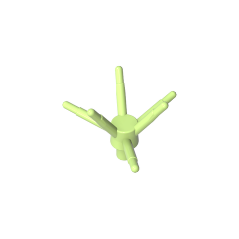 Gobricks,Plant, Flower Stem with Bar and 6 Stems,19119