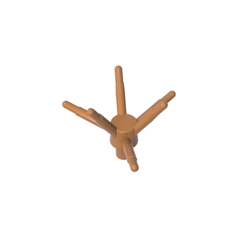 Gobricks,Plant, Flower Stem with Bar and 6 Stems,19119