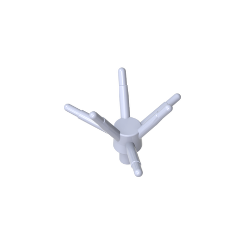 Gobricks,Plant, Flower Stem with Bar and 6 Stems,19119