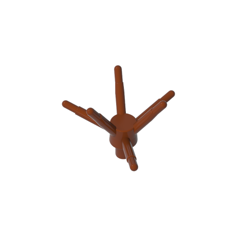 Gobricks,Plant, Flower Stem with Bar and 6 Stems,19119