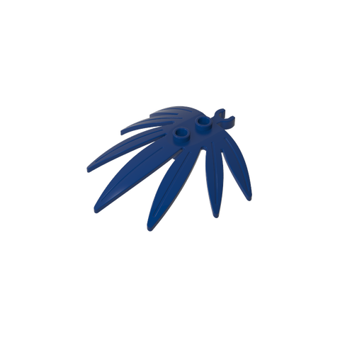 Gobricks,Plant, Leaves 6 x 5 Swordleaf with Clip (thick open O clip),10884,42949,30239