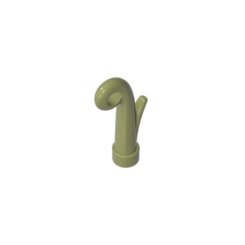 Gobricks,Plant, Grass Stem with Bar Hole [3.2mm],15279,31576