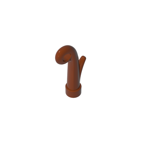 Gobricks,Plant, Grass Stem with Bar Hole [3.2mm],15279,31576