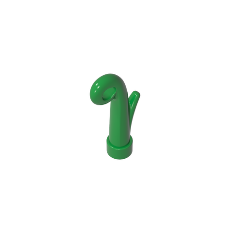 Gobricks,Plant, Grass Stem with Bar Hole [3.2mm],15279,31576