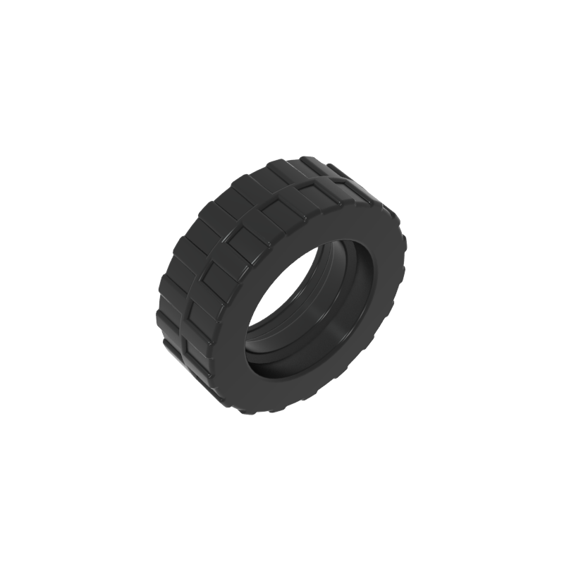 Gobricks,Tyre 17.5 x 6 with Shallow Staggered Treads,51011,92409,42611