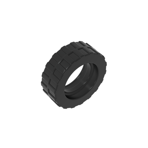 Gobricks,Tyre 17.5 x 6 with Shallow Staggered Treads,51011,92409,42611