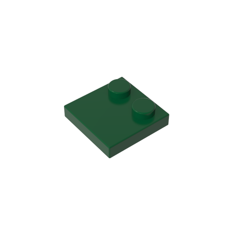 Gobricks,Plate Special 2 x 2 with Only 2 studs,33909