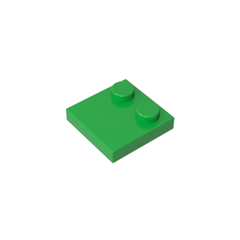 Gobricks,Plate Special 2 x 2 with Only 2 studs,33909