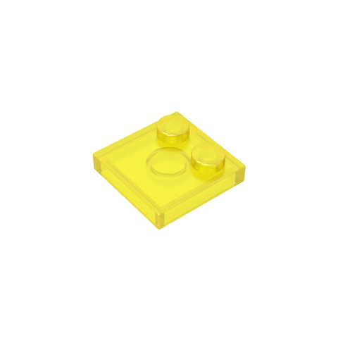 Gobricks,Plate Special 2 x 2 with Only 2 studs,33909
