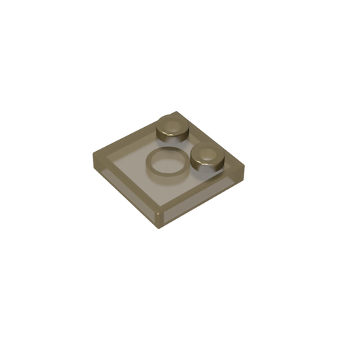 Gobricks,Plate Special 2 x 2 with Only 2 studs,33909