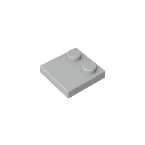 Gobricks,Plate Special 2 x 2 with Only 2 studs,33909