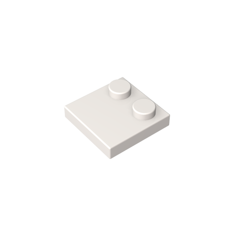 Gobricks,Plate Special 2 x 2 with Only 2 studs,33909