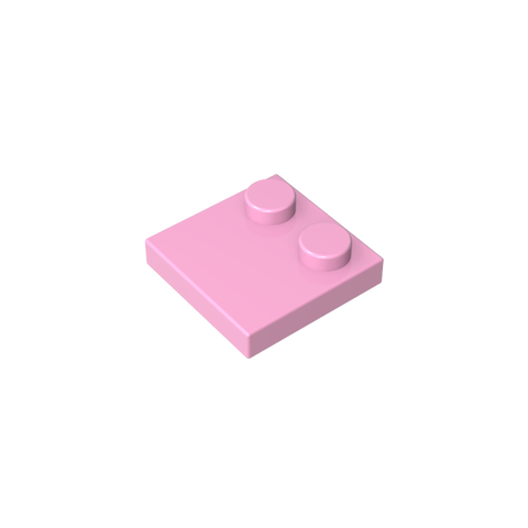 Gobricks,Plate Special 2 x 2 with Only 2 studs,33909