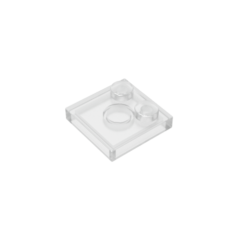 Gobricks,Plate Special 2 x 2 with Only 2 studs,33909