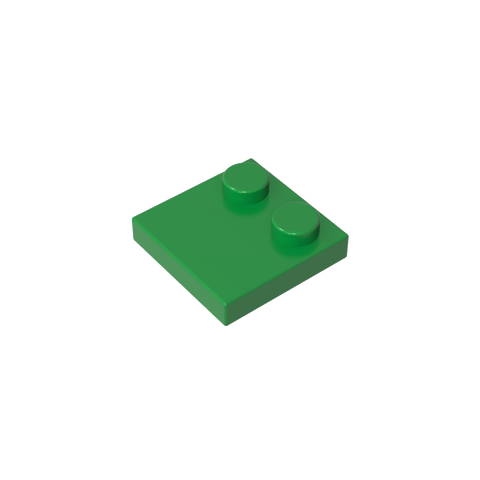 Gobricks,Plate Special 2 x 2 with Only 2 studs,33909