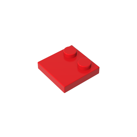 Gobricks,Plate Special 2 x 2 with Only 2 studs,33909