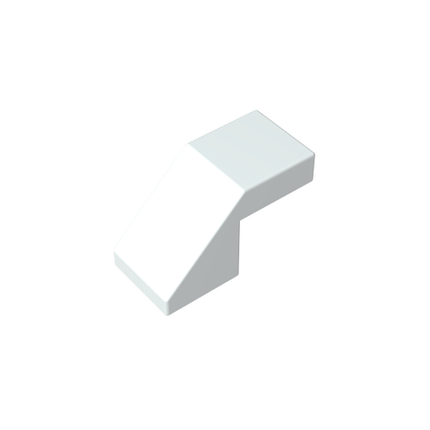Gobricks,Slope 45° 2 x 1 with 2/3 Inverted Cutout and no stud,28192,39729,78566