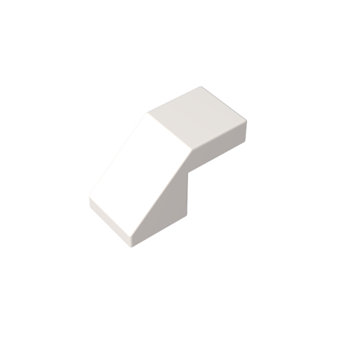 Gobricks,Slope 45° 2 x 1 with 2/3 Inverted Cutout and no stud,28192,39729,78566
