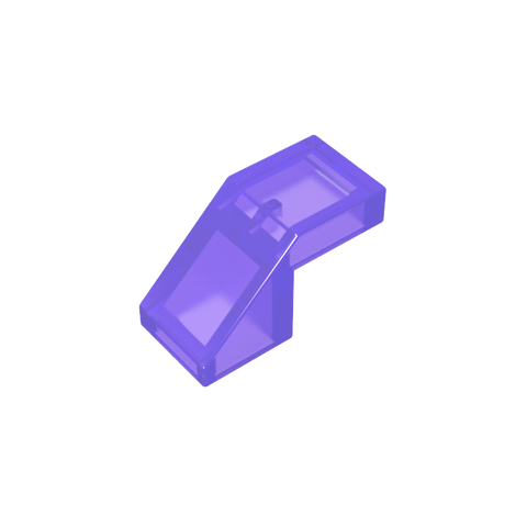 Gobricks,Slope 45° 2 x 1 with 2/3 Inverted Cutout and no stud,28192,39729,78566