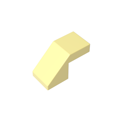 Gobricks,Slope 45° 2 x 1 with 2/3 Inverted Cutout and no stud,28192,39729,78566