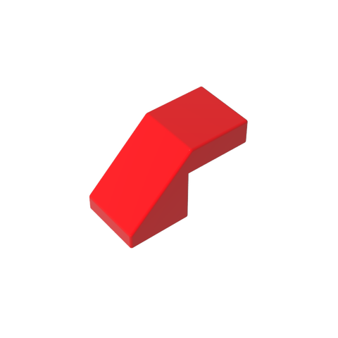 Gobricks,Slope 45° 2 x 1 with 2/3 Inverted Cutout and no stud,28192,39729,78566