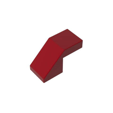 Gobricks,Slope 45° 2 x 1 with 2/3 Inverted Cutout and no stud,28192,39729,78566