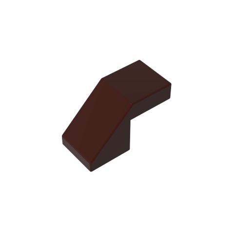 Gobricks,Slope 45° 2 x 1 with 2/3 Inverted Cutout and no stud,28192,39729,78566