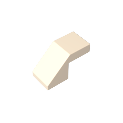 Gobricks,Slope 45° 2 x 1 with 2/3 Inverted Cutout and no stud,28192,39729,78566