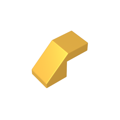 Gobricks,Slope 45° 2 x 1 with 2/3 Inverted Cutout and no stud,28192,39729,78566